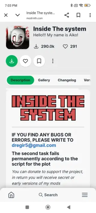 Inside The System Addon for Minecraft Bedrock 1.21.100