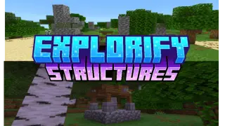 Explorify Structures Addon for Minecraft Bedrock 1.21.100