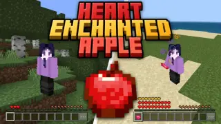 Heart Enchanted Apple Addon for Minecraft Bedrock 1.21.100