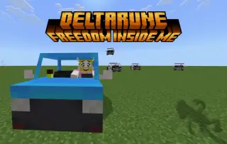 Deltarune Freedom Inside Me Addon for MCPE 1.21.100