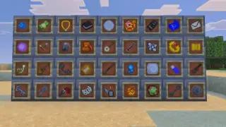 Decorative Items from Dizznng Addon for MCPE 1.21.100
