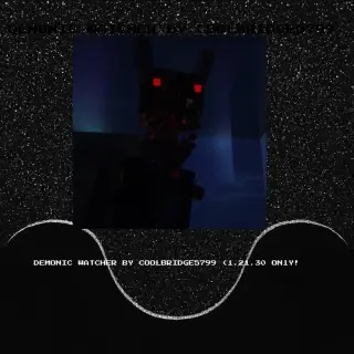The Demonic Watcher Addon for Minecraft Bedrock 1.21.100
