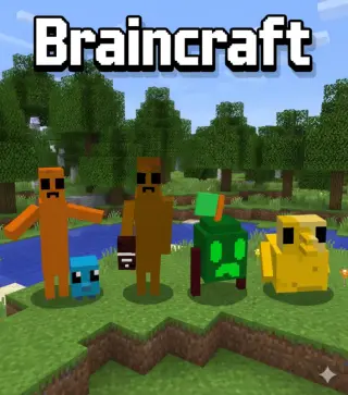 Braincraft Addon for Minecraft Bedrock 1.21.100
