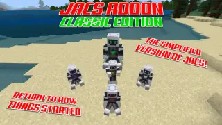 JACS The Robot Classic Edition Addon for MCPE 1.21.90