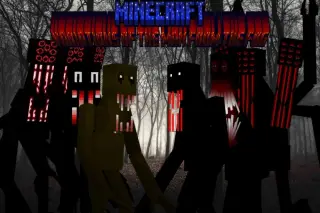 Variations of The Man From The Fog Addon for Minecraft PE