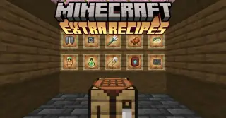 Extra Recipes Addon for Minecraft Bedrock 1.21.70