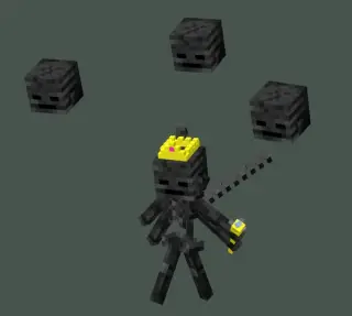 Boss: The King with the Cursed Faces Addon for MCPE 1.21.70