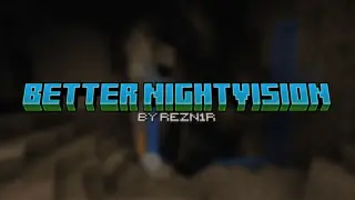 Better Night Vision Addon for Minecraft Bedrock 1.21.70
