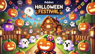 Halloween Festival Addon for Minecraft Bedrock 1.21.50