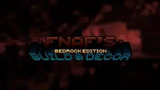 FNaF: Build & Decor Addon for Minecraft Bedrock 1.21.50