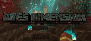 Ores Dimension v0.1.0 Addon for Minecraft Bedrock 1.21.30