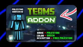 Teams Add-on 2.0v for Minecraft Bedrock 1.21.30