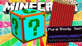 Plural Lucky Block Addon for Minecraft Bedrock 1.21.20