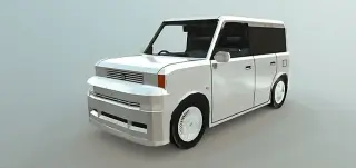 Car Toyota bB Addon for Minecraft Bedrock