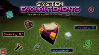 System Enchantements V1.4 Addon for Minecraft Bedrock 1.21.0