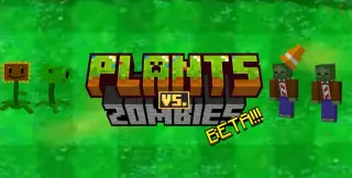Plants vs. Zombies Addon for Minecraft Bedrock