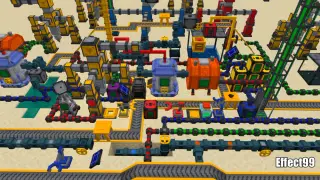Factory Machinery Addon for Minecraft Bedrock