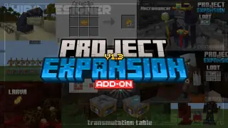 Project Expansion Addon for Minecraft Bedrock