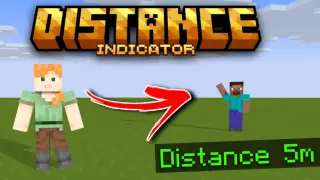 Distance Indicator Addon for Minecraft Bedrock