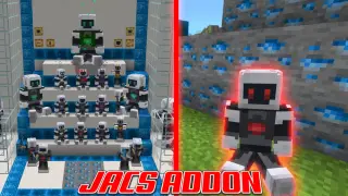 JACS The Robot Addon for Minecraft Bedrock