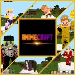 AnimeCraft Addon for Minecraft Bedrock