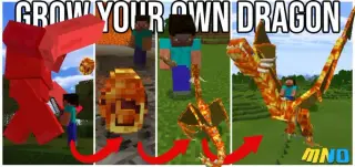Grow Your Own Dragon Addon for Minecraft Bedrock
