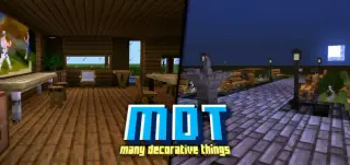 Many Decorative Things Addon for Minecraft Bedrock