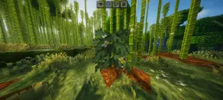 Vanilla Floral Bamboo Texture Pack for MCPE 26.50