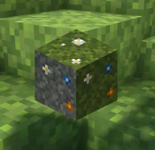 Vanilla Floral Moss Texture Pack for Minecraft Bedrock 26.50