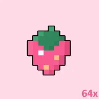 Strawberry Realism Texture Pack for Minecraft Bedrock 26.10