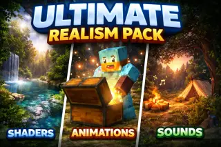 Realistic World Texture Pack for Minecraft Bedrock 1.21.130