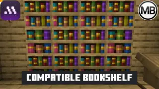 Compatible Bookshelf Texture Pack for MCPE 1.21.100
