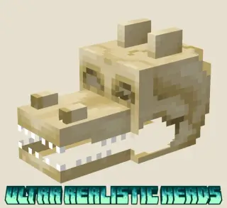Realistic Heads Texture Pack for Minecraft Bedrock 1.21.90