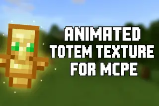 3D Animated Totem Addon for Minecraft Bedrock 1.21.80