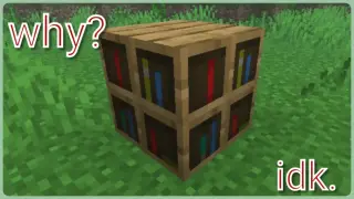 Loss Bookshelves Texture Pack for Minecraft Bedrock 1.21.70