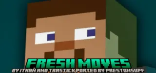 Fresh Moves Bedrock Texture Pack for MCPE 1.21.40