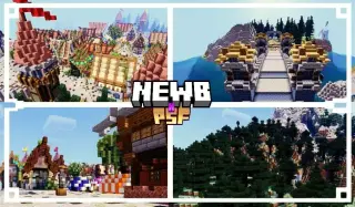 Newb X PSF Texture Pack for Minecraft Bedrock 1.21.40
