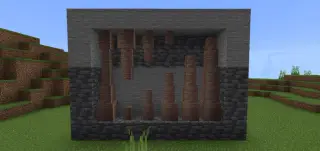 3D Dripstone Resource Pack Texure Pack for MCPE 1.21.0