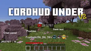 CORDHUD UNDER V2 Texture Pack for Minecraft Bedrock 1.21.0