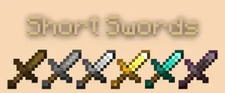 Short Sword Texture Pack for Minecraft Bedrock