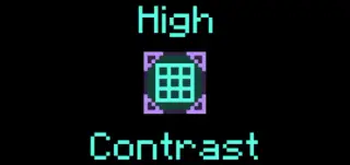 High Contrast Extended Bedrock Port Texture Pack for MCPE