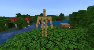 BaseLess Armorstands Texture Pack for Minecraft Bedrock