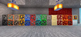 Outline Ores Texture Pack for Minecraft Bedrock