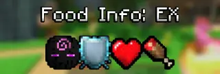Food Info: Extended Texture Pack for Minecraft Bedrock