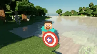 Captain America Shield Texture Pack for Minecraft Bedrock