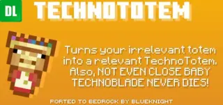 TechnoTotem Texture Pack for Minecraft Bedrock