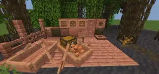Old mangrove textures Texture Pack for Minecraft Bedrock