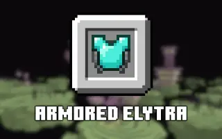 Armored Elytra Texture Pack for Minecraft Bedrock