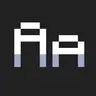 Capitalized Shaded Font