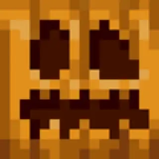 Better Carved Pumking On Player Head